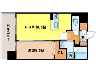 ABITI浜町の物件間取画像